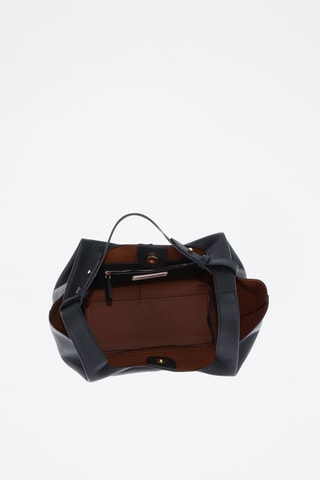 Cabas en cuir - Noir