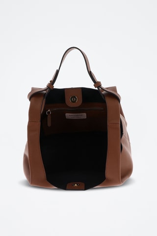 Cabas en cuir - Marron