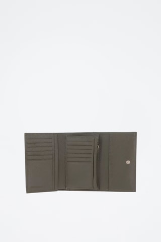 Portefeuille en cuir - Gris