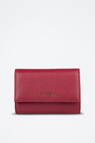 Portefeuille en cuir - Rouge