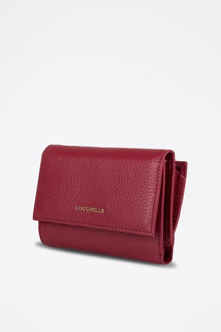 Portefeuille en cuir - Rouge