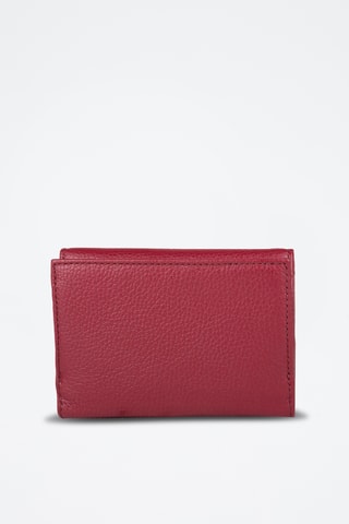 Portefeuille en cuir - Rouge