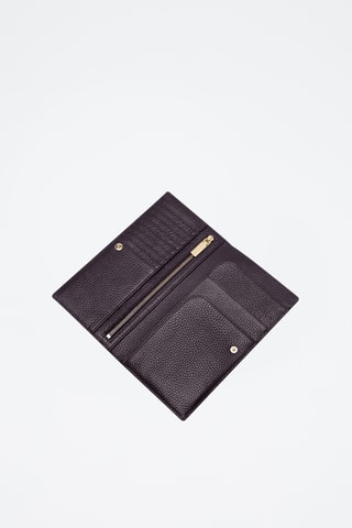 Compagnon en cuir - Violet