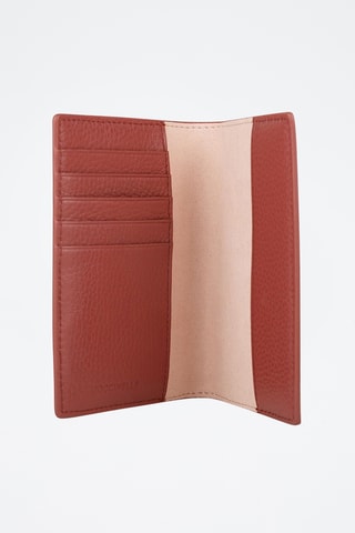 Porte-cartes en cuir - Marron