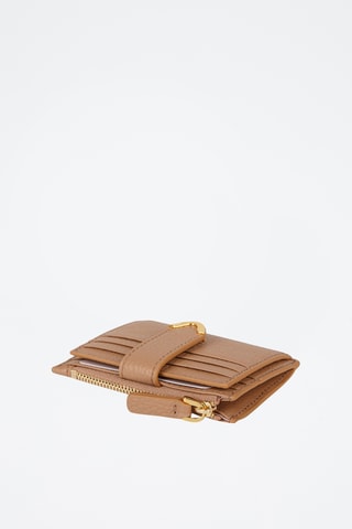 Porte-cartes en cuir - Nude