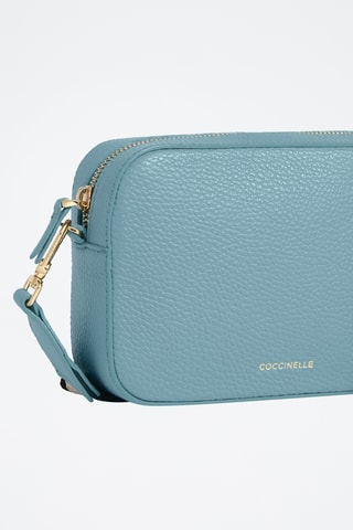 Sac bandoulière en cuir - Bleu cobalt