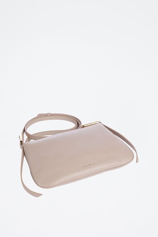 Sac bandoulière en cuir - Beige