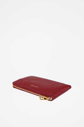 Pochette en cuir - Rouge