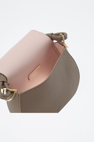 Sac à main en cuir - Taupe