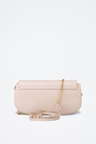Sac bandoulière en cuir - Beige