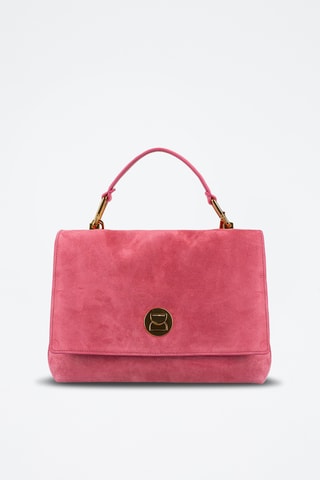 Sac à main en nubuck - Rose