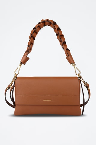 Sac porté épaule en cuir - Camel