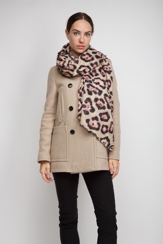 Echarpe en cachemire et soie - Rose