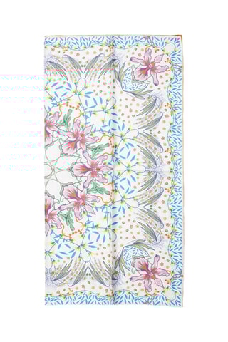 Carré en soie - Blanc