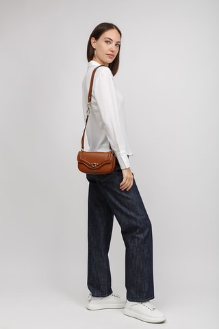 Sac bandoulière - Camel