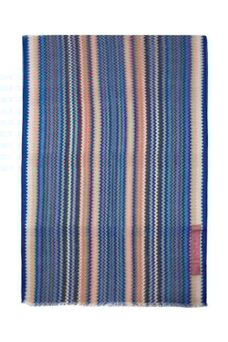 Echarpe en laine - Bleu