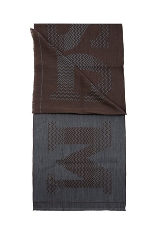 Echarpe en laine - Marron