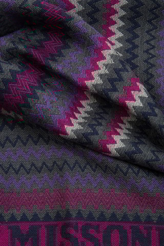 Echarpe en laine - Violet 