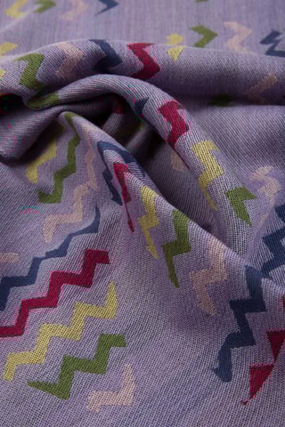 Echarpe en laine - Violet 