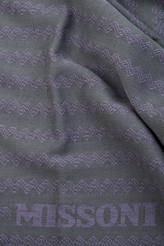 Echarpe en laine - Gris foncé 