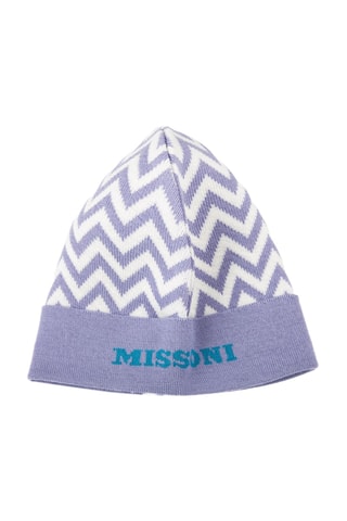 Bonnet en laine - Violet