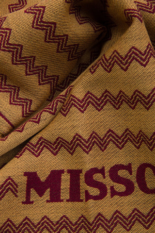 Echarpe en laine - Moutarde