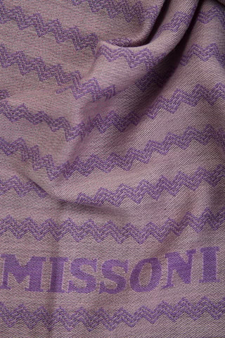 Echarpe en laine - Mauve