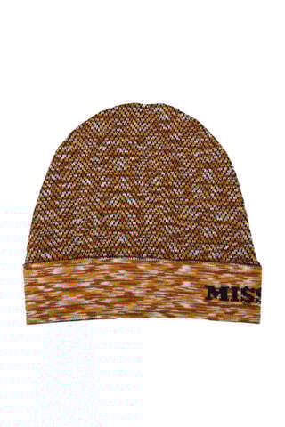 Bonnet en laine - Marron