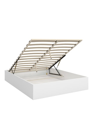 Cama com arrumação e sommier Malta - Área de deitar 140 x 190 cm