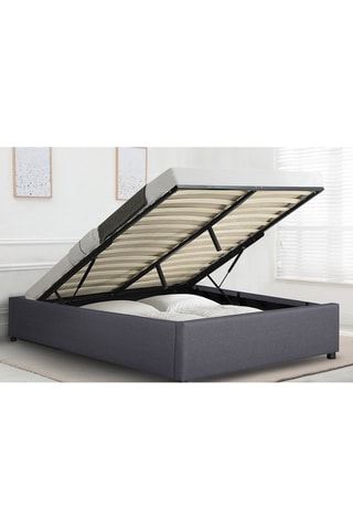 Cama com arrumação e com somier Otto - Área de deitar 140 x 190 cm