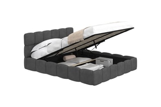 Cama com arrumação e sommier Bubble - Área de deitar 160 x 200 cm