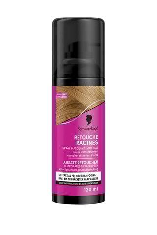 3 x Spray coloration Retouche Racines Schwarzkopf - Blond foncé - 120 ml