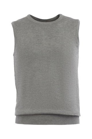 Pull sans manches - Gris