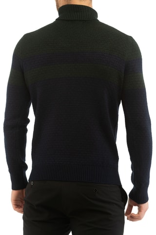 Trui - Marineblauw en Donkergroen