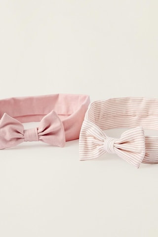 2 bandeaux - Rose