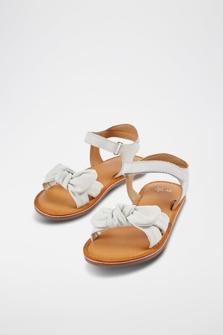 Sandales en cuir - Blanc