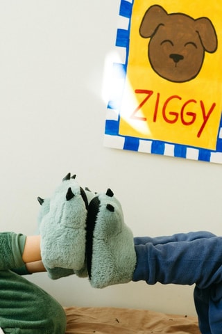 Pantoufles - Vert foncé