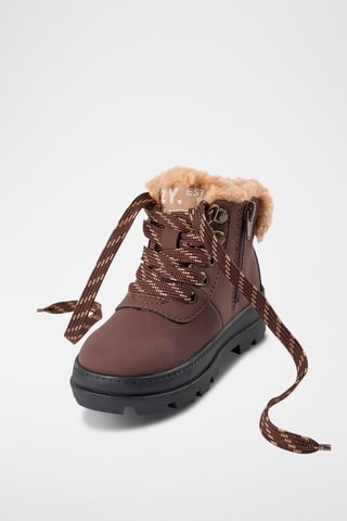 Boots fourrés - Marron