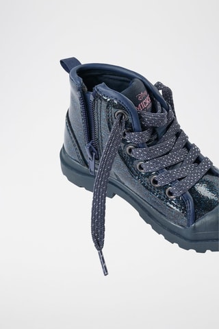 Bottines vernies Minnie Disney - Bleu foncé