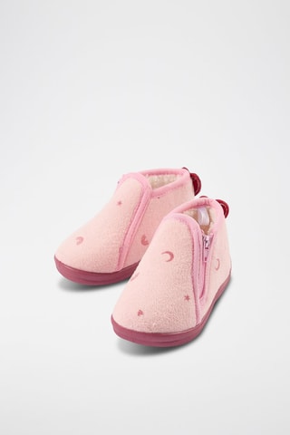 Bottines fourrées - Rose clair