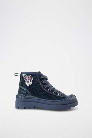 Bottines vernies Minnie Disney - Bleu foncé