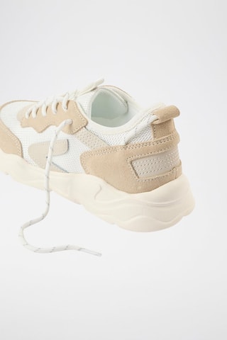 Baskets en cuir - Blanc