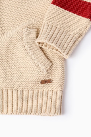 Gilet à capuche - Beige