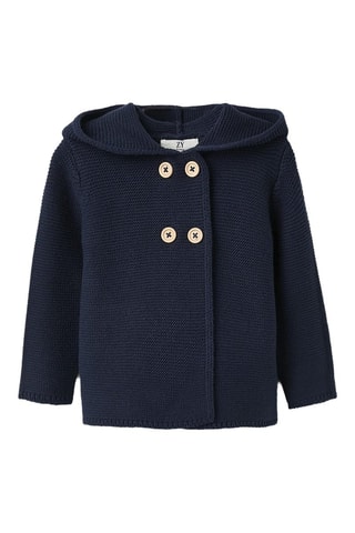 Gilet à capuche - Bleu marine