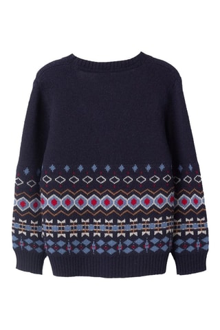 Gilet en laine - Bleu marine