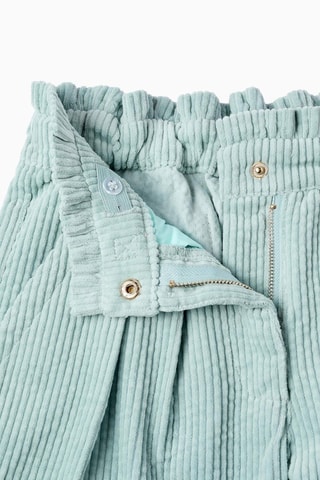 Pantalon en velours - Ciel