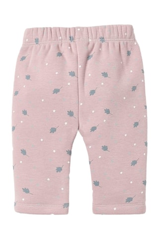 2 pantalons polaires - Rose poudré