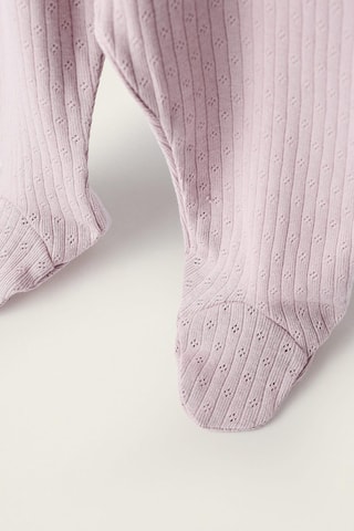 4 pantalons - Rose et blanc