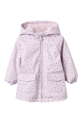 Parka à capuche - Mauve