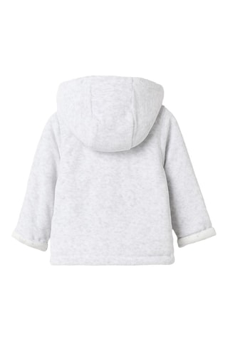 Veste en velours - Gris chiné